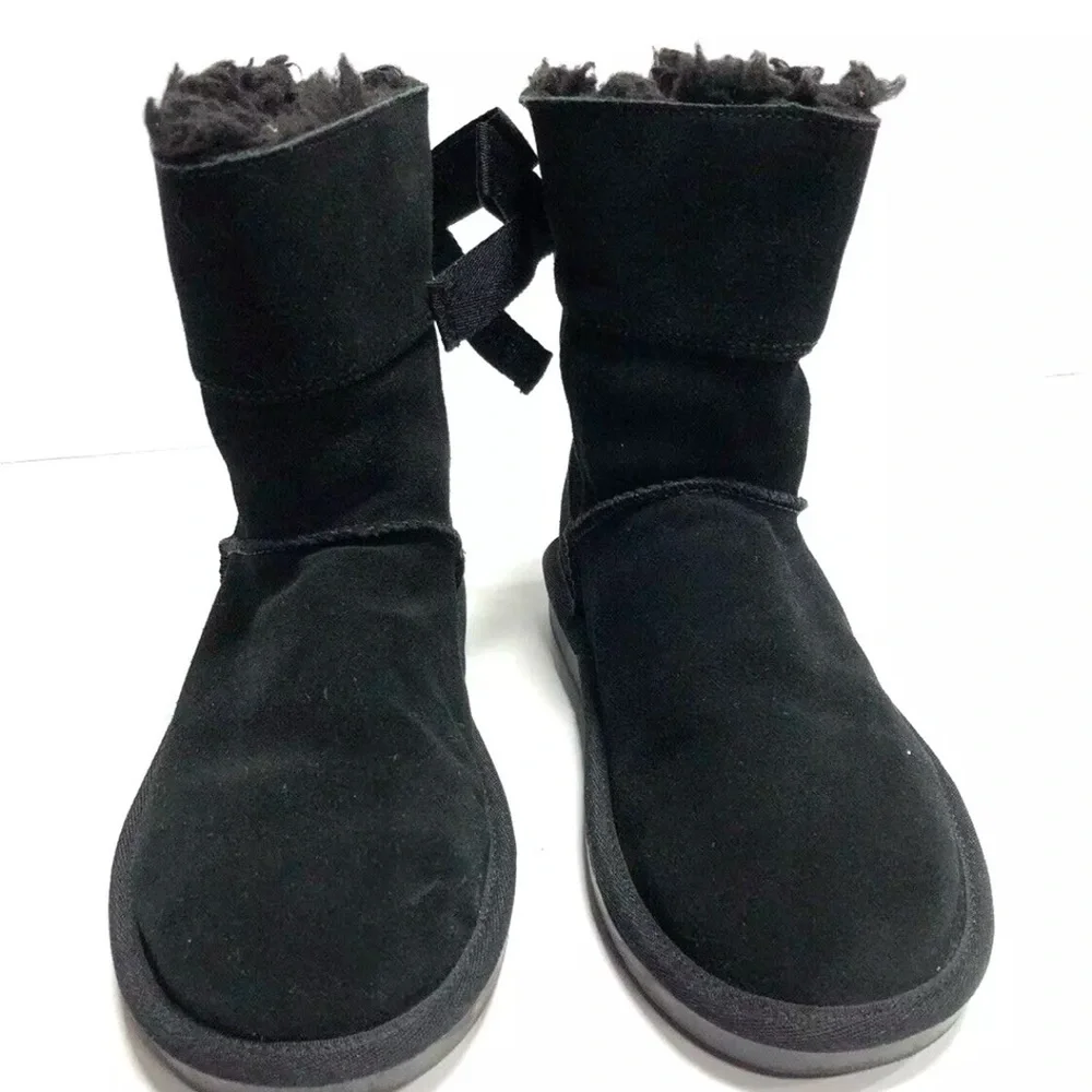 Koolaburra Andrah Short Girls Boot Black Size 13 M Little Kid